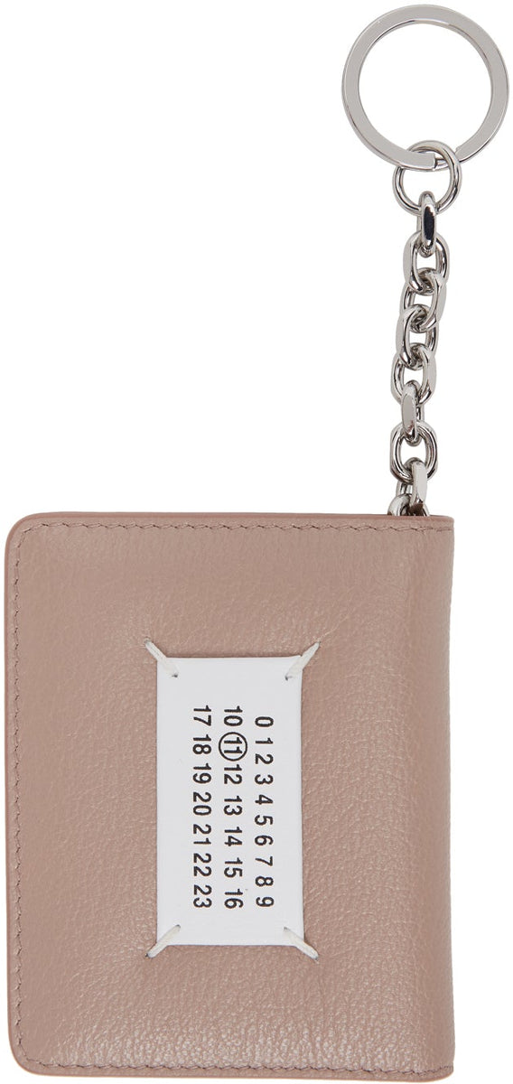 Maison Margiela Taupe Bifold Keychain Wallet – BlackSkinny