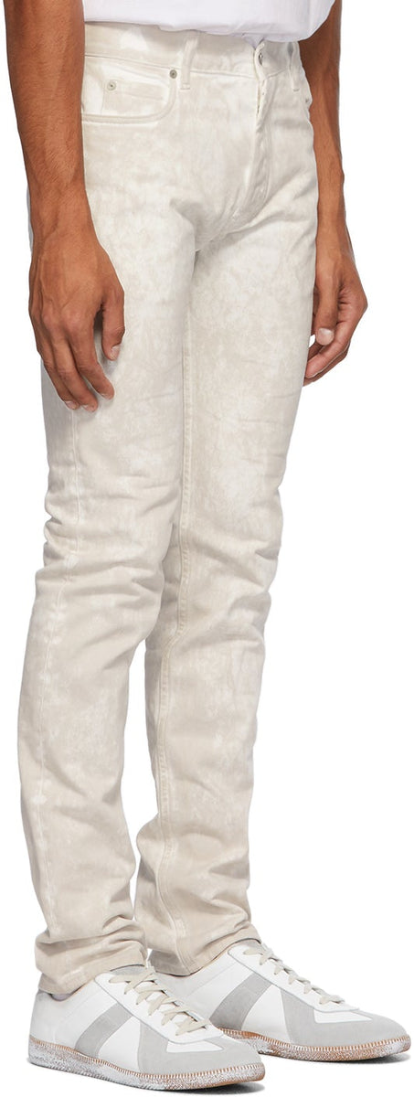 Maison Margiela White Marble Jeans – BlackSkinny