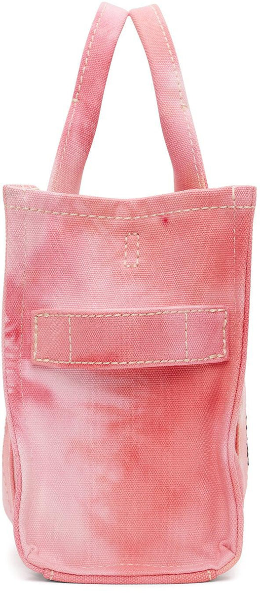 Marc Jacobs THE Tye Dyed Mini Traveler's Tote Bag Pink &