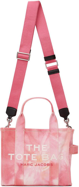 Marc Jacobs Pink 'The Tie-Dye Mini Traveler' Tote - Marc Jacobs Pink 'The Tie-Dye Mini Voyageur' Tote - 마크 제이콥스 핑크 '타이 염료 미니 여행자'토트