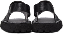 MarsÃ¨ll Black Sanpomice Sandals