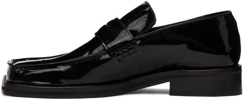 martin rose roxyローファー Martine Rose Black Patent Roxy Loafers – BlackSkinny