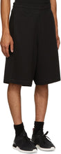 Moncler Black French Terry Shorts