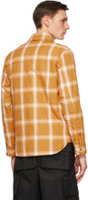 Moncler Genius 2 Moncler 1952 Tan Down Plaid Lapetus Shirt