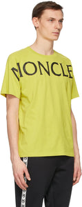 Moncler Green Matt Black Logo T-Shirt
