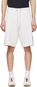 Moncler Grey French Terry Shorts - MONCLER GREY TERRY TERRY Shorts - 몬 클러 그레이 프랑스 테리 반바지