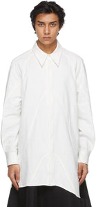 NAMESAKE Off-White Enza Shirt - Tableau enza blanc cassé - 흰색 Enza 셔츠를 삭제합니다