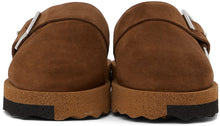 Off-White Brown Comfort Slippers