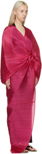 Pleats Please Issey Miyake Pink Madame T Stole Scarf