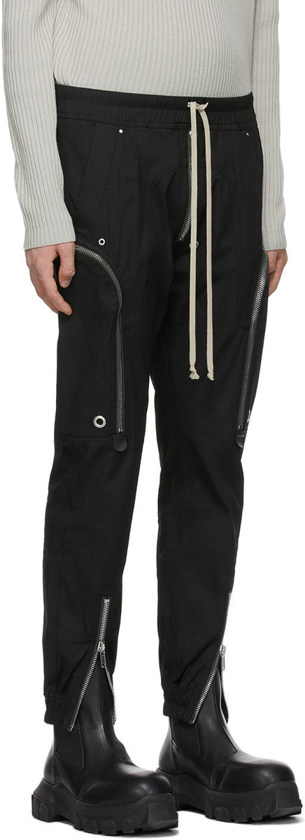 Rick Owens Black Bauhaus Cargo Pants – BlackSkinny