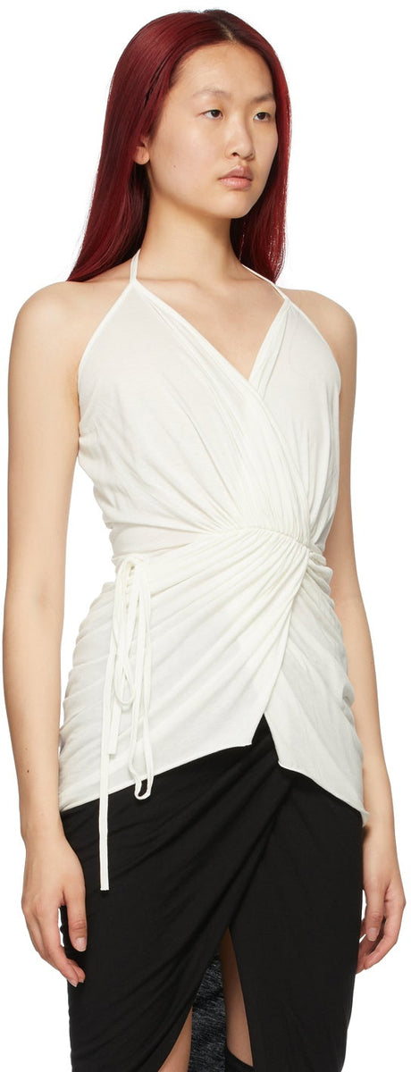 rickowens lilies タンク Rick-Owens-Lilies-White-Jersey