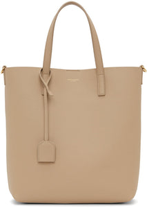 Saint Laurent Beige Toy North/South Shopping Tote