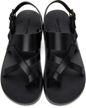 Saint Laurent Black Noah Sandals