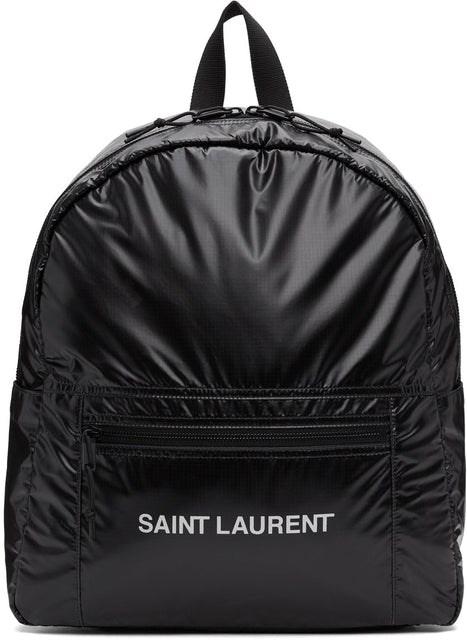 Saint Laurent Black Nuxx Backpack - Saint Laurent NUXX NUXX SACAL - 세인트 라이 렌트 블랙 Nuxx 배낭