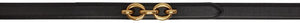 Saint Laurent Black Thin Maillon Belt - Ceinture maille mince Saint Laurent Noir Maillon - 세인트 로트 블랙 얇은 마일론 벨트