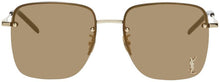 Saint Laurent Gold SL 312 Sunglasses - Saint Laurent Gold SL 312 Sunglasses - Saint Laurent Gold SL 312 선글라스