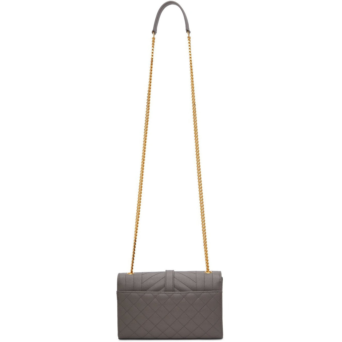 Ysl grey envelope discount bag