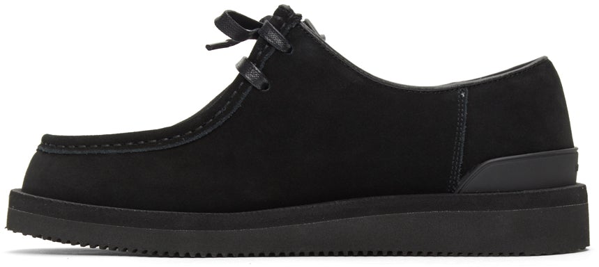 Suicoke Black COC-SEVAB Lace-Up Loafers – BlackSkinny