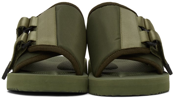 Suicoke Green KAW CAB Sandals BlackSkinny