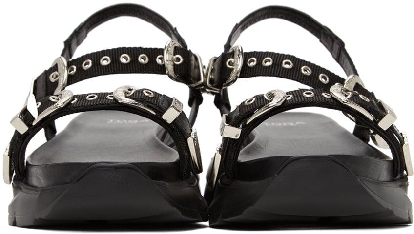 Toga Pulla Black Sporty Platform Sandals – BlackSkinny