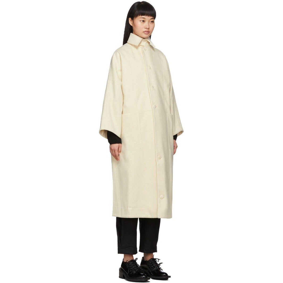 Toogood Off-White 'The Doorman' Coat – BlackSkinny