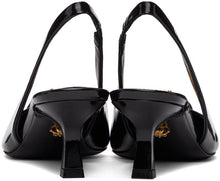 Versace Black 'La Medusa' Pumps