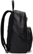Versace Black Leather 'La Medusa' Backpack