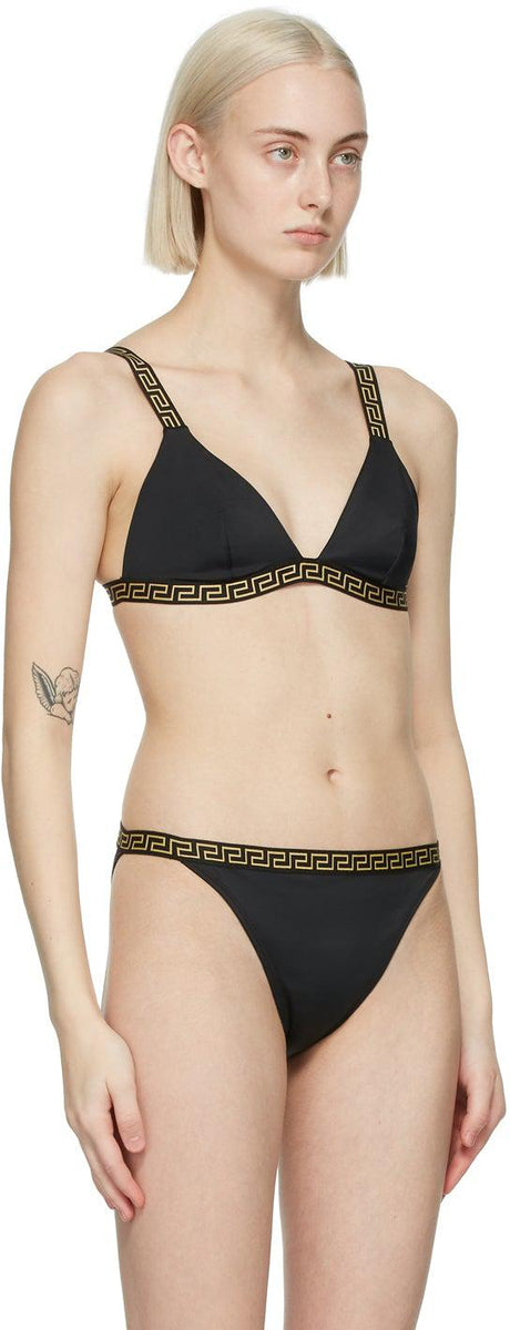Versace Underwear Black Greca Border Bikini Bottoms – BlackSkinny