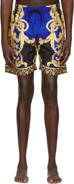 Versace Underwear Multicolor 'Le Pop Classique' Swim Shorts - Versace Sous-vêtements Multicolore 'Le Pop Classique' Swing Short - 베르사체 속옷 멀티 컬러 '르 팝 클래식'수영 반바지