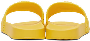 Versace Yellow Palazzo Slides