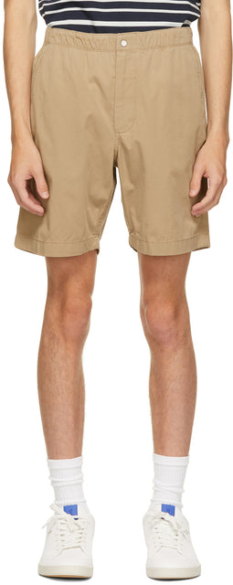 Norse Projects Beige Twill Ezra Shorts - PROJETS NORSE PROJETS BEIGE TWILL EZRA Shorts - 노르웨이 프로젝트 Beige Twill Ezra Shorts.