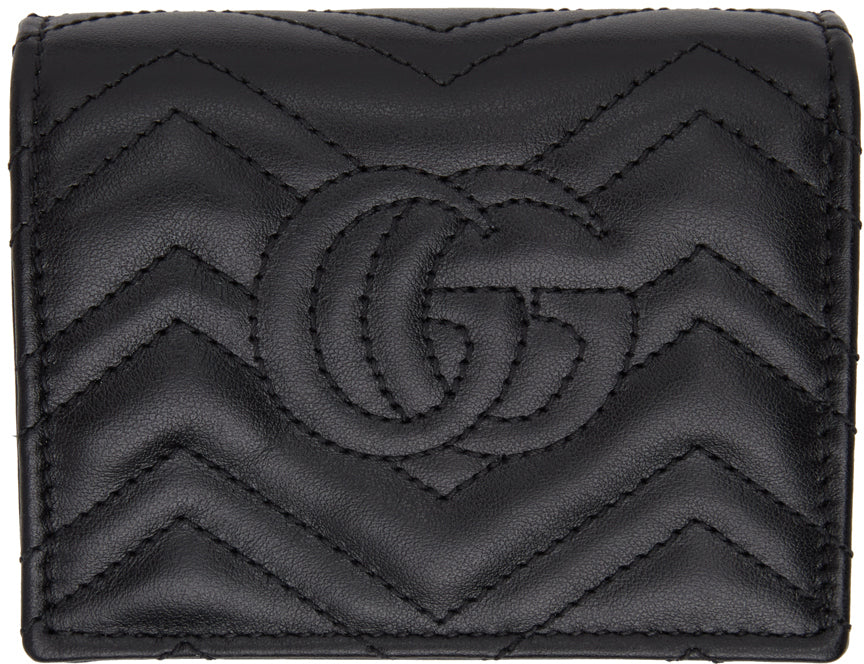 Gucci Black GG Marmont Chain Wallet Bag – BlackSkinny