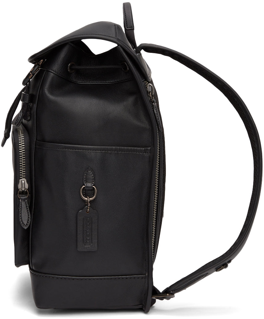 Coach 1941 Black League Flap Backpack – BlackSkinny Coach 1941 Black League Flap Backpack – BlackSkinny