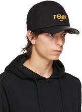 Fendi Black Logo Cap