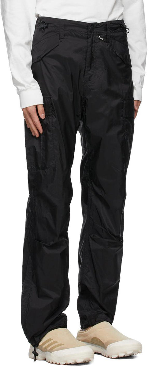 NYLON CARGO PANT - BLACK