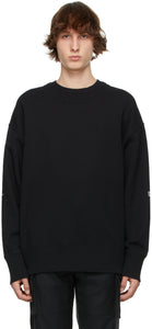 Givenchy Black Oversized Chain Sweatshirt - Sweat-shirt de chaîne surdimensionné noire Givenchy - GIVENCHY BLACK 대형 체인 스웨터