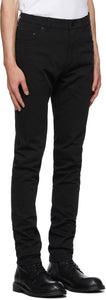 Ann Demeulemeester Black Slim-Fit Jeans
