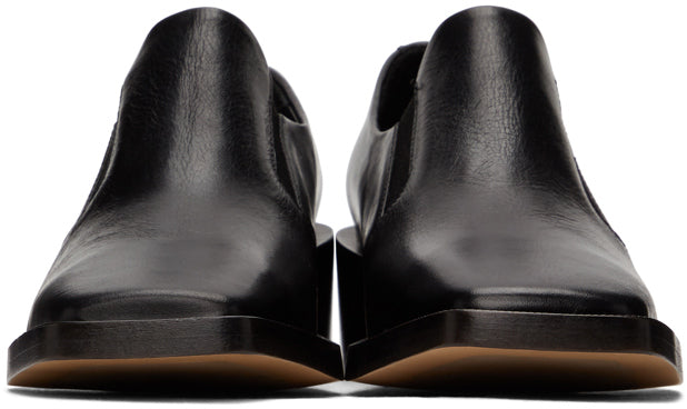 Mm6 maison margiela discount black square toe loafers