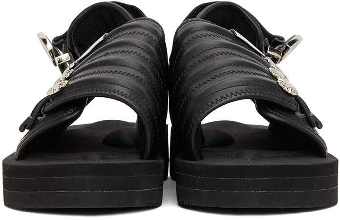 Toga Black Suicoke Edition Mura-SP Sandals – BlackSkinny