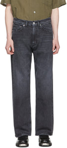 Our Legacy Black Third Cut Jeans - Notre troisième jeans troisième coupe héritée - 우리의 레거시 블랙 세 번째 컷 청바지