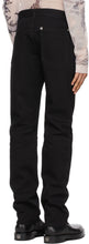 Givenchy Black Zip Jeans