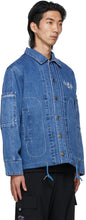Li-Ning Blue Denim Washed Jacket