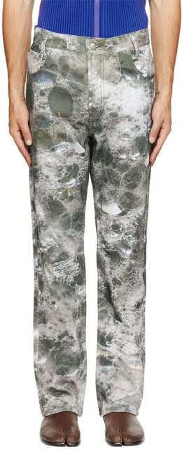 Serapis Grey Bubbles Jeans - Serapis Grey Bubbles Jeans - Serapis 회색 거품 청바지