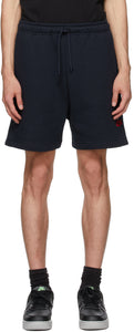424 Navy Logo Shorts - 424 shorts de logo marine - 424 해군 로고 반바지