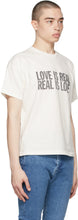 Remi Relief Off-White 'Love Is Real' T-Shirt