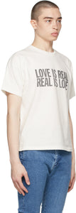 Remi Relief Off-White 'Love Is Real' T-Shirt