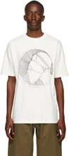 Labrum Off-White Mende Head T-Shirt - T-shirt de tête de mende de labrum blanc cassé - Labrum Off-White Mende Head T 셔츠