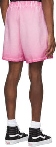 Opening Ceremony Pink Rose Crest Sweat Shorts