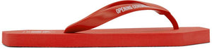 Opening Ceremony Red Warped Logo Square Flip Flops - Cérémonie d'ouverture Red Warped Logo Square Flip Tongs - 개회식 레드 워핑 로고 스퀘어 스퀘어 플립 플롭
