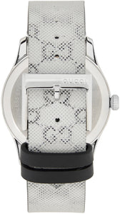 Gucci Silver GG Hologram G-Timeless Watch
